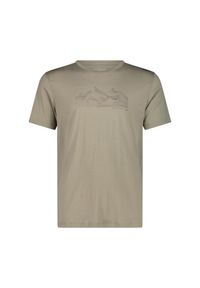 Koszulka merino męska CMP Neil T-Shirt. Kolor: brązowy #1
