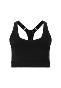 Biustonosz dla kobiet Athlecia Jennie V2. Kolor: czarny. Sport: fitness #1