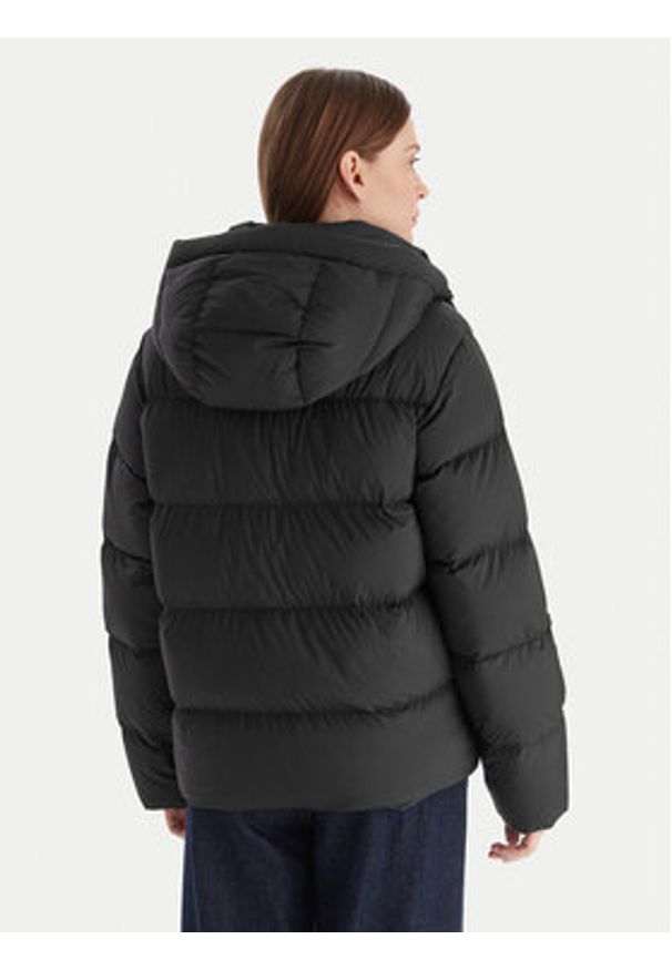 TOMMY HILFIGER - Tommy Hilfiger Kurtka puchowa WW0WW45739 Czarny Regular Fit. Kolor: czarny. Materiał: syntetyk