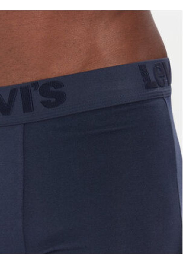 Levi's® Komplet 3 par bokserek 37149-0297 Granatowy. Kolor: niebieski. Materiał: bawełna