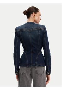 Versace Jeans Couture Kurtka jeansowa 78HAS457 Niebieski Slim Fit. Kolor: niebieski. Materiał: bawełna #2