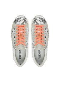 Premiata Sneakersy STEVEND VAR 7270 Srebrny. Kolor: srebrny. Materiał: skóra