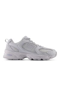 New Balance 530 U530TBA Sneakersy unisex. Okazja: na co dzień, do pracy, na spacer, na uczelnię. Kolor: szary. Materiał: guma, syntetyk, skóra. Szerokość cholewki: normalna. Sezon: lato. Sport: turystyka piesza
