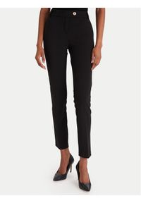 Rinascimento Chinosy CFC0126226003 Czarny Slim Fit. Kolor: czarny. Materiał: syntetyk