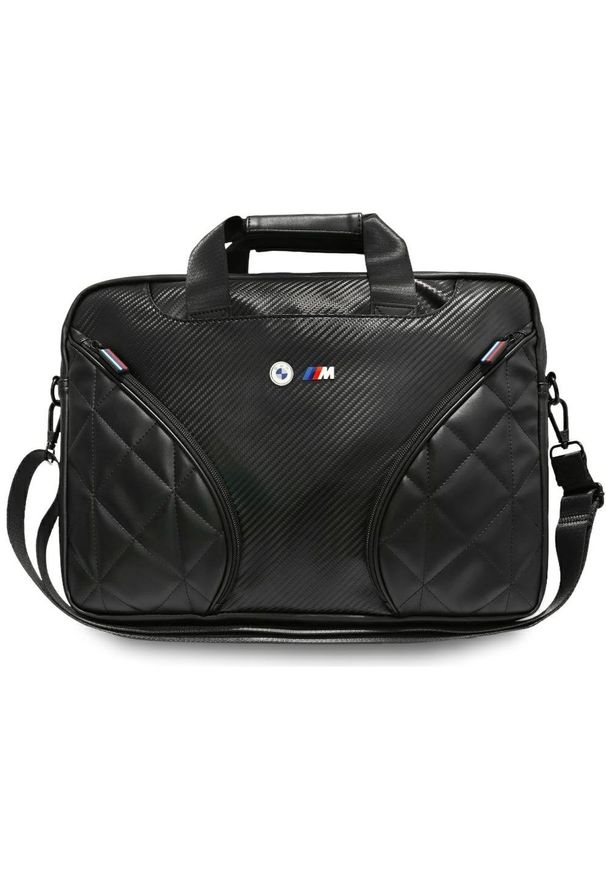 Torba BMW Torba Carbon Pockets&Metal Logo 16" czarny. Kolor: czarny