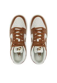 Nike Sneakersy Dunk Low Lx FJ2260 001 Brązowy. Kolor: brązowy. Materiał: skóra