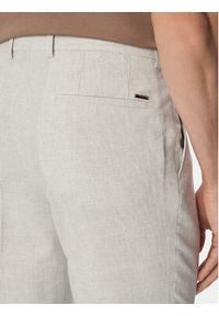 BOSS Spodnie materiałowe H-Genius-253 50561874 Szary Slim Fit. Kolor: szary. Materiał: wiskoza #4