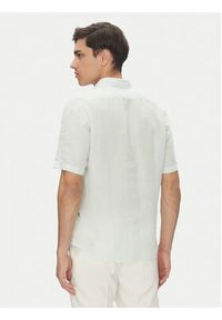 BOSS Koszula 50537382 Niebieski Regular Fit. Kolor: niebieski. Materiał: len
