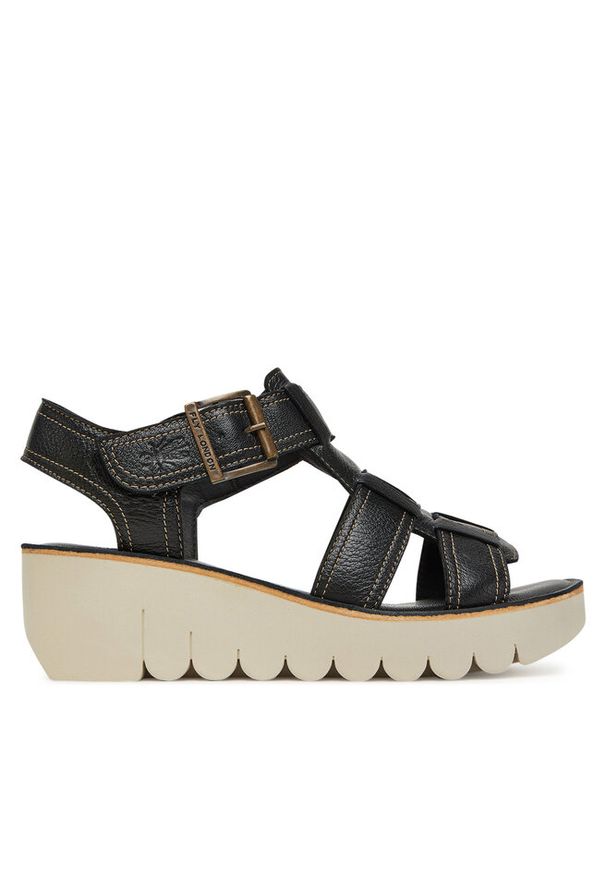 Sandały Fly London. Kolor: czarny