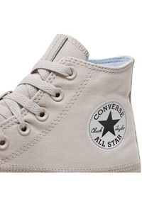 Converse Trampki Chuck Taylor All Star HI A07458C Szary. Kolor: szary. Materiał: materiał #6