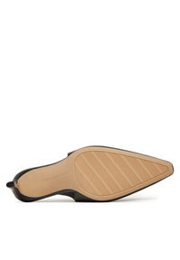 TOMMY HILFIGER - Tommy Hilfiger Sandały Squared Toe FW0FW08636 Czarny. Kolor: czarny. Materiał: skóra #5