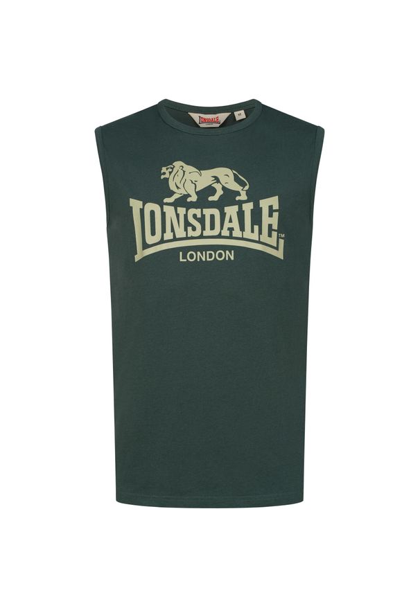 Tank top Lonsdale Regular Fit Clopton. Kolor: zielony