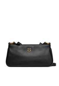 Pinko - PINKO Torebka Half Moon Baguette Mini AI 25-26 PLTT 105069 A0QO Czarny. Kolor: czarny. Materiał: skórzane #6