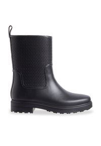 Calvin Klein Kalosze Ess Rainboot - Nano Mono Wl HW0HW01706 Czarny. Kolor: czarny