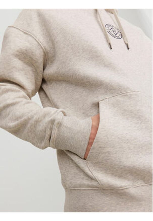 Jack & Jones - Jack&Jones Bluza Cosmo 12233979 Szary Relaxed Fit. Kolor: szary. Materiał: bawełna, syntetyk