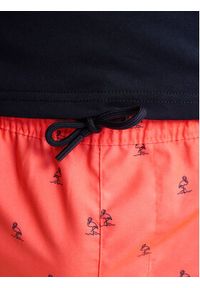 Petrol Industries Szorty kąpielowe M-1050-SWS951 Pomarańczowy Regular Fit. Kolor: pomarańczowy. Materiał: syntetyk #5