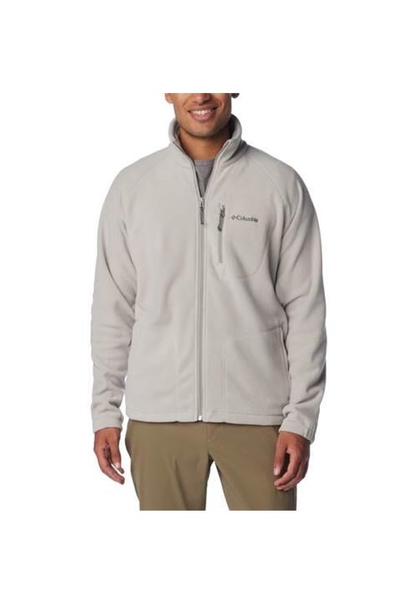 columbia - Bluza sportowa męska Columbia 1420421027. Kolor: szary, wielokolorowy. Materiał: poliester. Sport: turystyka piesza