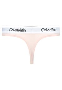 Calvin Klein Underwear Stringi 0000F3786E Różowy. Kolor: różowy. Materiał: bawełna #5