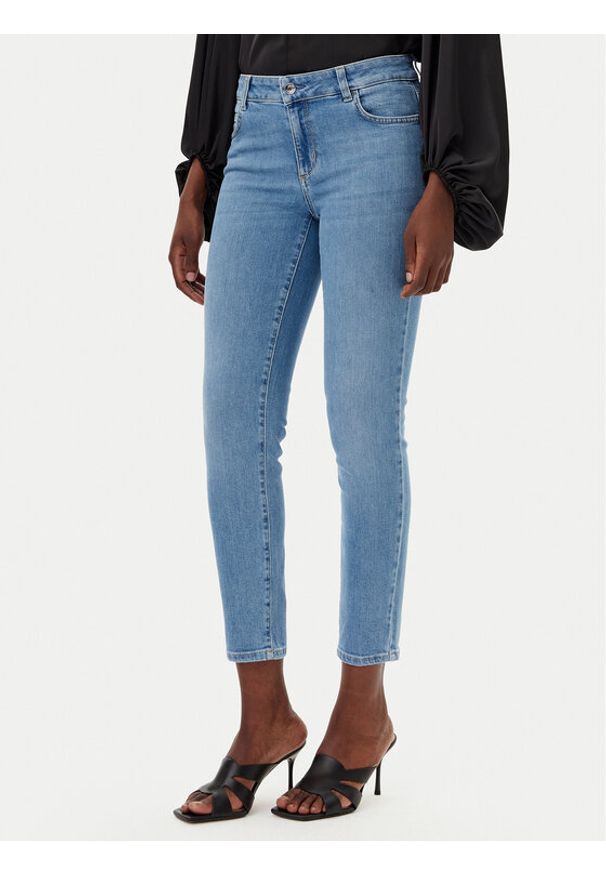 Liu Jo Jeansy UA5080 D4988 Niebieski Slim Fit. Kolor: niebieski