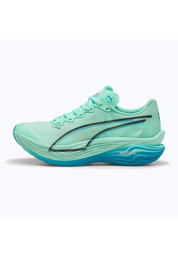 Puma - Buty do biegania damskie PUMA Deviate Nitro Elite 3. Kolor: niebieski. Sport: bieganie