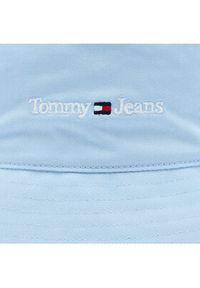 Tommy Jeans Kapelusz Sport Bucket AW0AW14989 Błękitny. Kolor: niebieski. Materiał: materiał, bawełna. Styl: sportowy #2
