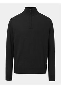 JOOP! Sweter 30032603 Granatowy Modern Fit. Kolor: niebieski. Materiał: wełna #4