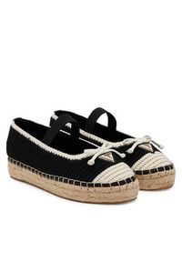 Guess Espadryle FLJJON FAB02 Czarny. Kolor: czarny. Materiał: materiał