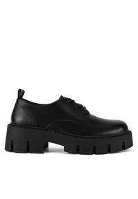 DeeZee Loafersy HY24249-4 Czarny. Kolor: czarny. Materiał: materiał, syntetyk #1