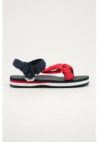 Pepe Jeans - Sandały Pool W Brit. Zapięcie: rzepy. Kolor: niebieski. Materiał: materiał. Wzór: gładki #1