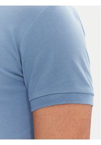 Polo Ralph Lauren Polo 710536856444 Błękitny Slim Fit. Typ kołnierza: polo. Kolor: niebieski. Materiał: bawełna #4