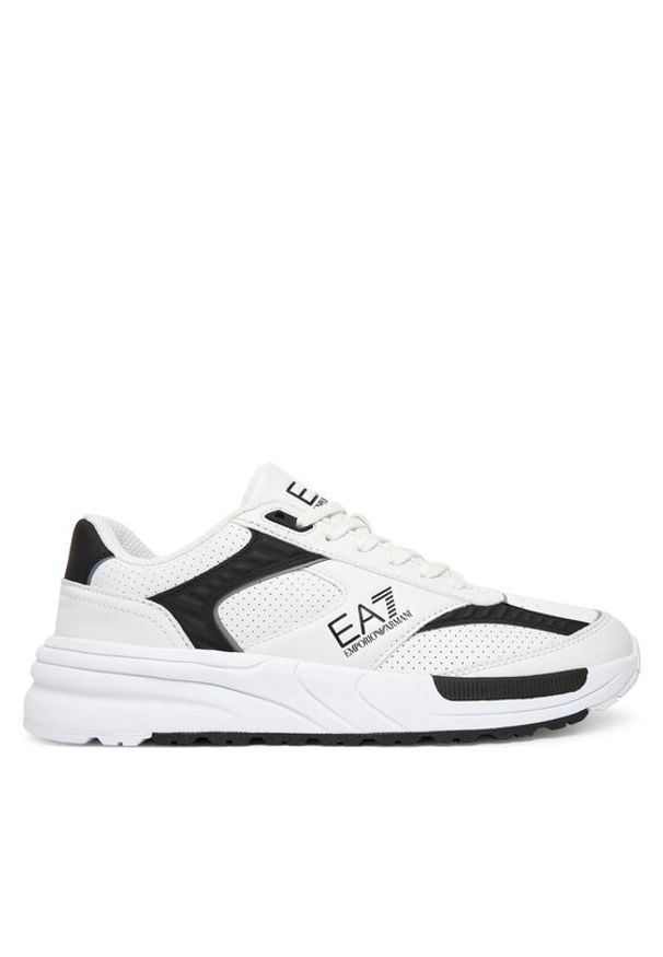 EA7 Emporio Armani Sneakersy 7X000360 AF19082 MZ021 Biały. Kolor: biały. Materiał: materiał
