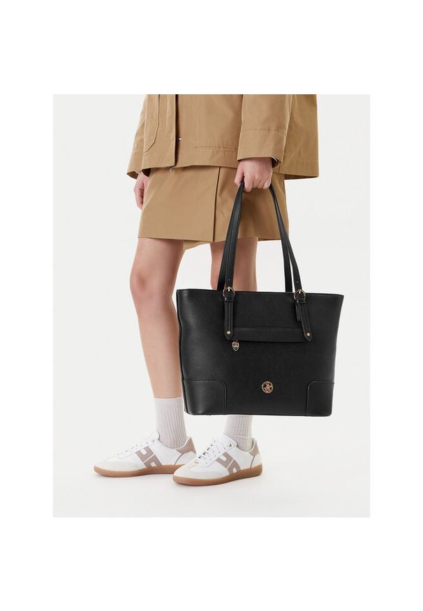 Torebka Beverly Hills Polo Club. Kolor: czarny