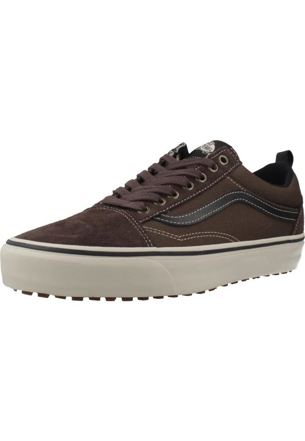 Vans - Buty VANS MTE OLD SKOOL INSULATE Brązowy. Kolor: brązowy. Materiał: skóra, tkanina. Model: Vans Old Skool