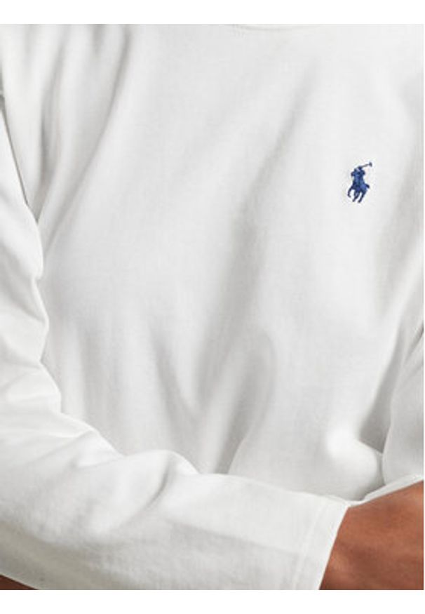 Polo Ralph Lauren Bluzka 211967105001 Biały Straight Fit. Typ kołnierza: polo. Kolor: biały. Materiał: bawełna