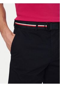 TOMMY HILFIGER - Tommy Hilfiger Szorty materiałowe Denton MW0MW42349 Granatowy Slim Fit. Kolor: niebieski. Materiał: bawełna #2