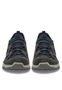 Rieker Sneakersy B8350-14 Granatowy. Kolor: niebieski. Materiał: materiał, syntetyk, skóra #2
