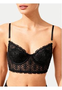 Guess Biustonosz z fiszbiną O5BC14 K1760 Czarny. Kolor: czarny. Materiał: syntetyk #5