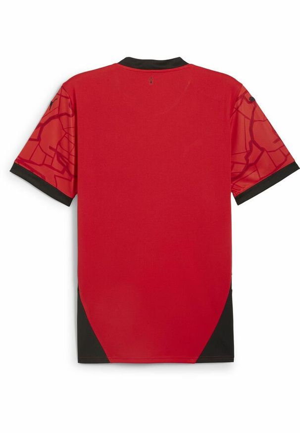 Puma - Męska domowa koszulka Stade Rennais F.C. 24/25 PUMA Red Black. Kolor: czerwony, wielokolorowy, czarny