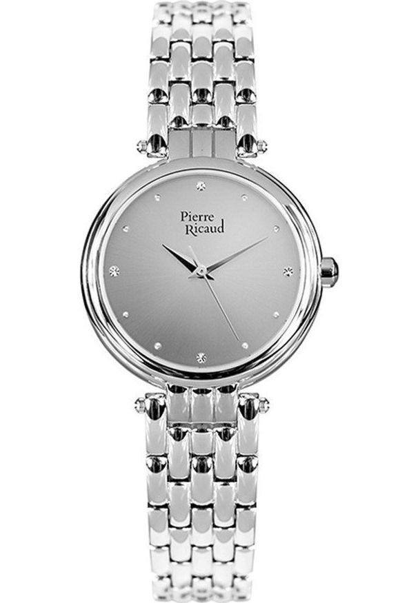 Zegarek Pierre Ricaud Zegarek damski Pierre Ricaud P22010.5147Q srebrny. Kolor: srebrny