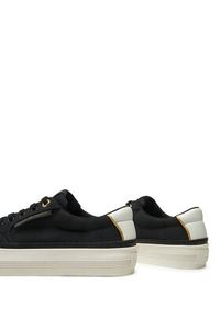 TOMMY HILFIGER - Tommy Hilfiger Sneakersy Essential Vulc Textile Sneaker FW0FW08323 Czarny. Kolor: czarny. Materiał: materiał #7