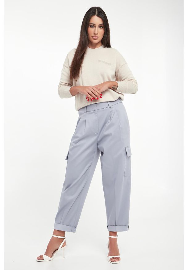 Sweter damski wełniany PESERICO. Materiał: wełna