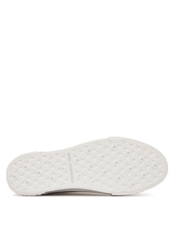 Karl Lagerfeld - KARL LAGERFELD Trampki Kampus Max KL60456 Biały. Kolor: biały. Materiał: skóra