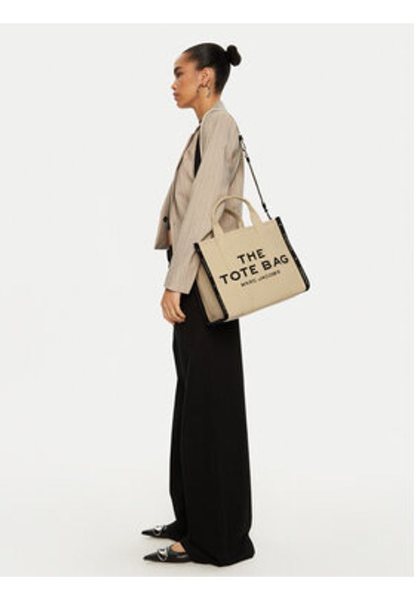 MARC JACOBS - Marc Jacobs Torebka The Jacquard Medium Tote Bag M0017027 Beżowy. Kolor: beżowy
