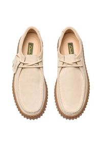 Clarks Półbuty Torhill Low 26180906 Écru. Materiał: skóra #5