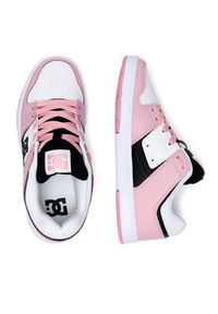 DC Shoes Sneakersy CURE ADJS100169-KHO Różowy. Kolor: różowy. Materiał: skóra #2