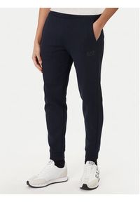 EA7 Emporio Armani Dres 7M001602 AF20845 UB102 Granatowy Regular Fit. Kolor: niebieski. Materiał: bawełna #2