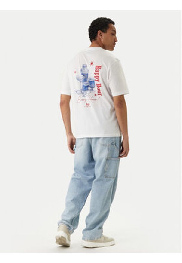 Hugo - HUGO T-Shirt Nucavo 50560040 Biały Regular Fit. Kolor: biały. Materiał: bawełna