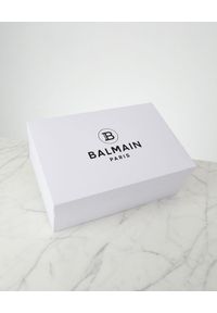 Balmain - BALMAIN - Czarne sneakersy B-Bold. Kolor: czarny. Szerokość cholewki: normalna. Obcas: na platformie #2