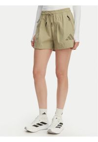 Adidas - adidas Szorty sportowe Z.N.E. KD8463 Zielony Loose Fit. Kolor: zielony. Materiał: syntetyk #1