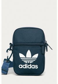 adidas Originals - Saszetka. Kolor: niebieski. Wzór: nadruk #1